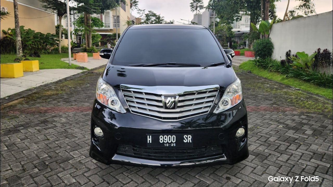 Ready Guys, Alphard S CBU 2010 Kilometer 40 ribu, tangan pertama Istimewa