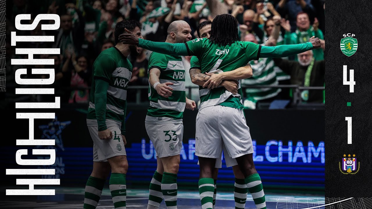 Resumo | Futsal: Sporting CP 4-1 RSC Anderlecht