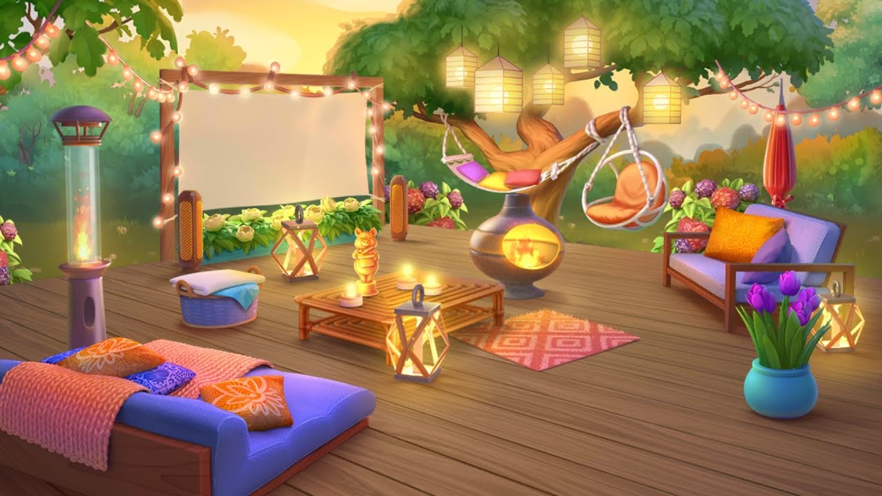 Movie Night | Room Renovation | Open-air cinema | Decoration | couldn't do it on time | Township