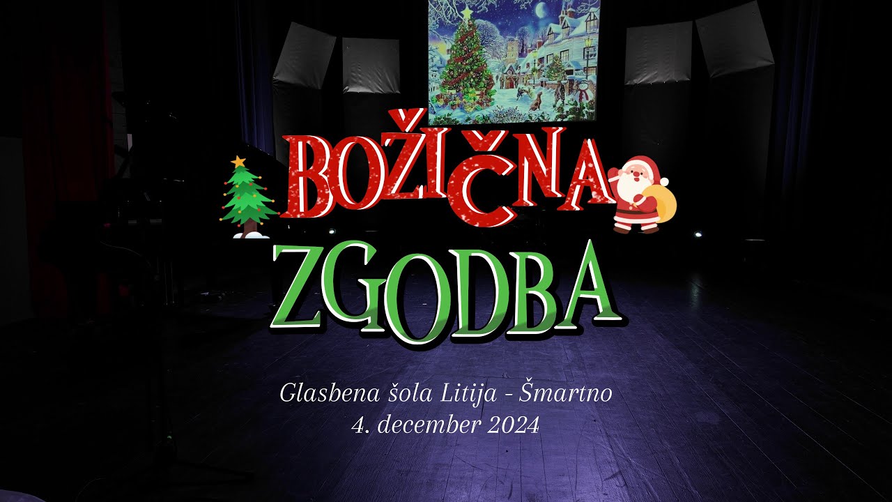 Božična zgodba - glasbeno plesna pravljica