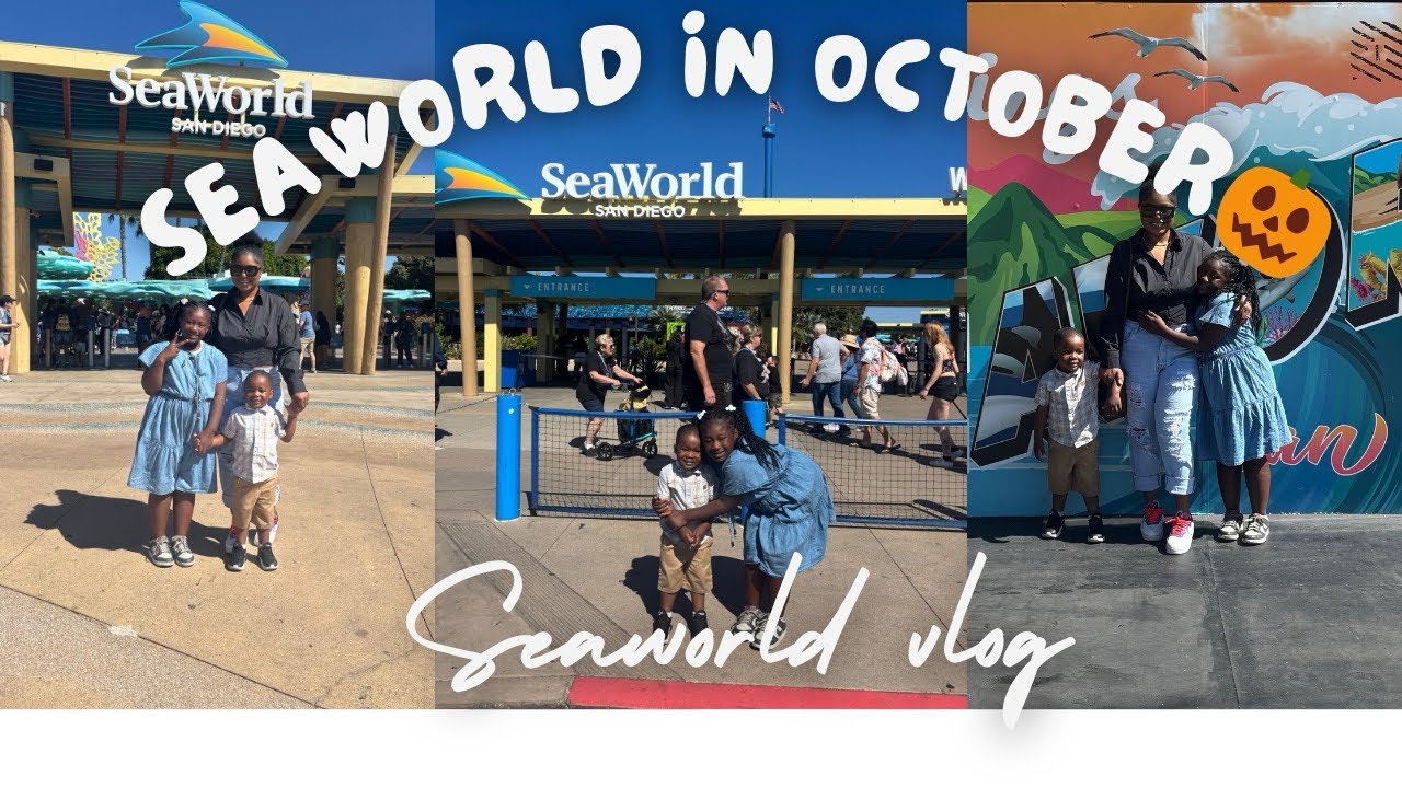 SEAWORLD САН-ДИЕГО В ОКТЯБРЕ 🎃