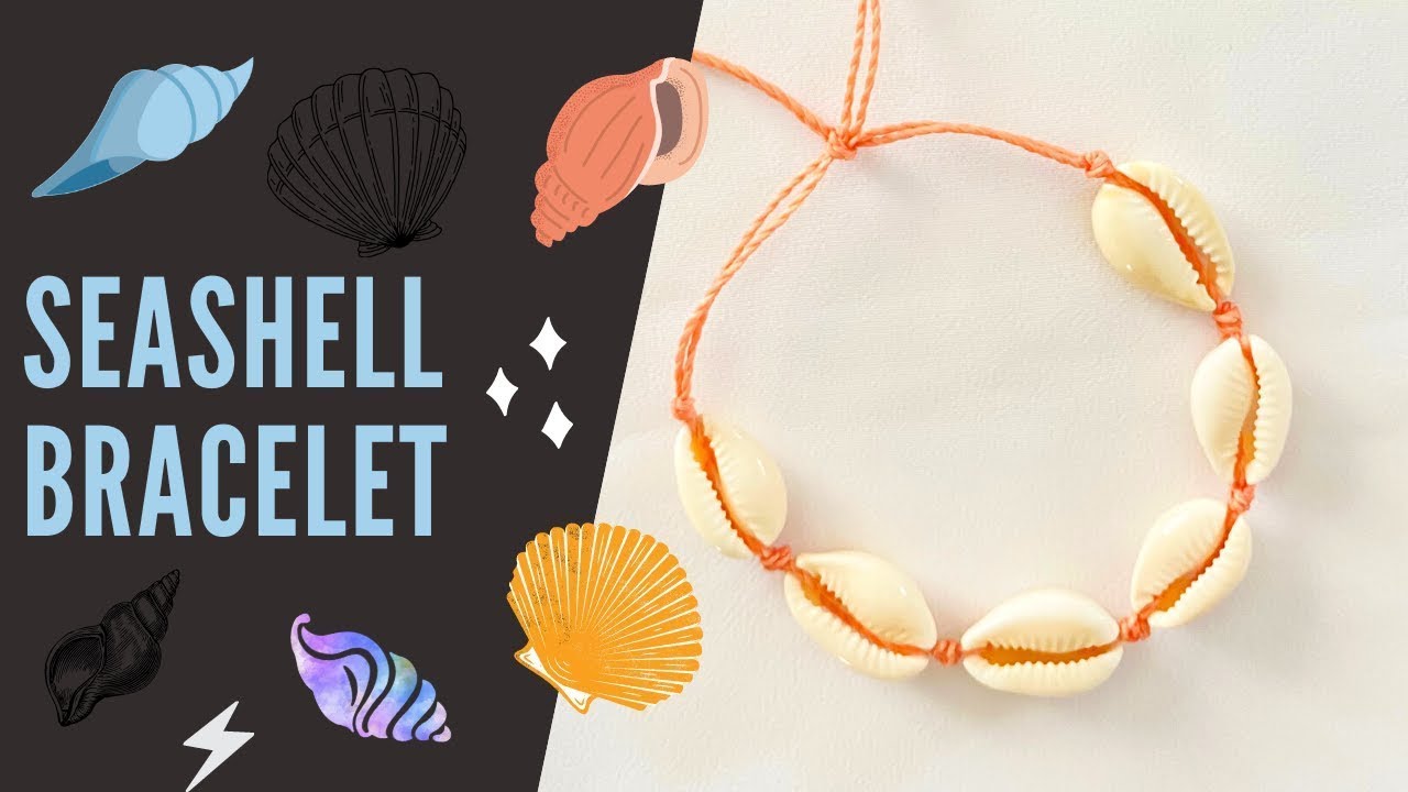 Cowrie Shell Bracelet - How to Make a Shell Bracelet