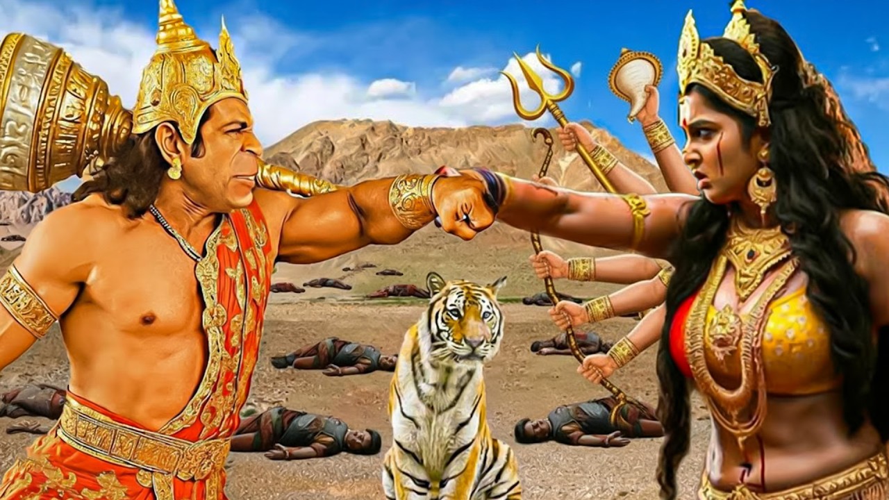 जब मा दुर्गा पड़ी महाबली हनुमान पर भारी?| Mahabali Hanuman | #hanumanji #bhakti