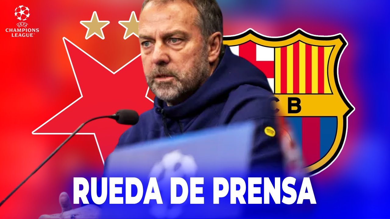 Hansi Flick Rueda De Prensa | Slavia Praga x Barcelona - Champions league 25/26