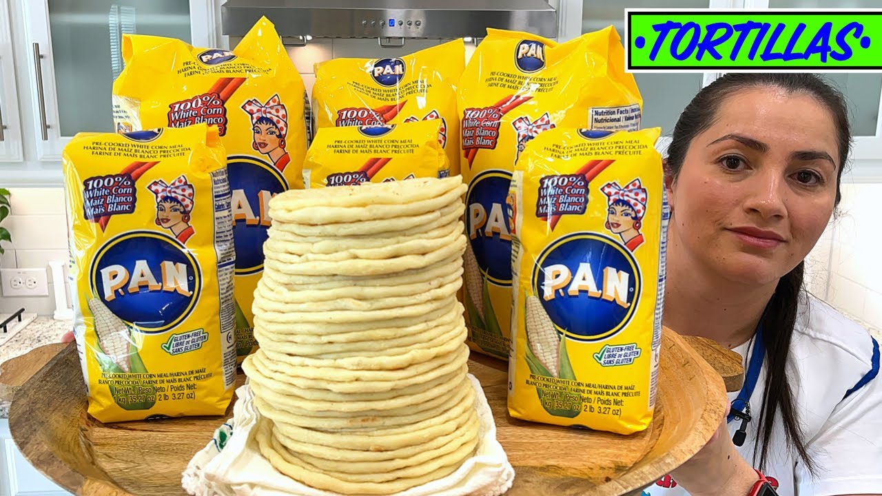 Tortillas de maiz con harina Pan 🤫👌 **ATENCION PRINCIPIANTES**