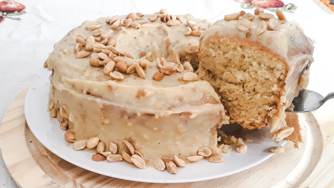 SUPER FOFINHO, MEGA DELICIOSO ESTE BOLO DE AMENDOIM, FÁCIL DEMAIS DE FAZER!