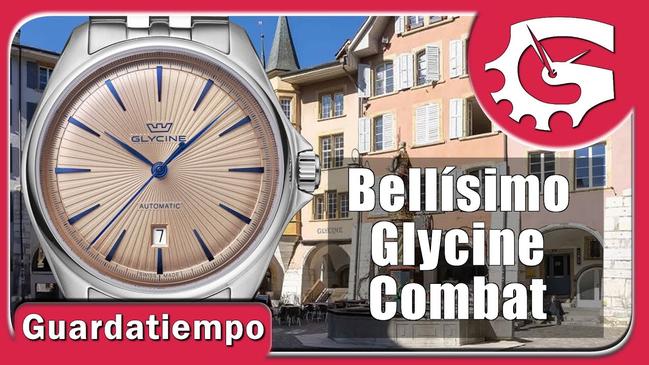 El GLYCINE COMBAT MÁS ELEGANTE: Glycine Combat 6 Classic 43 -GL0456- y ¿VALEN LO QUE CUESTAN?