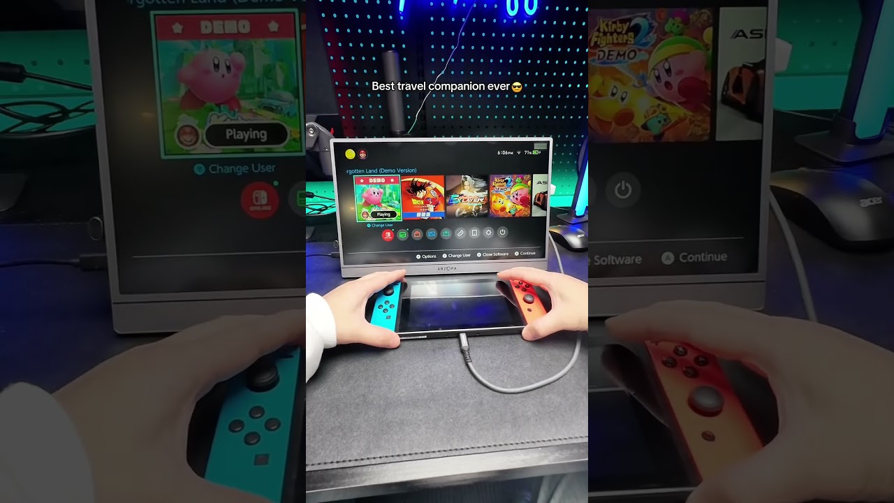 Best Travel Companion for Nintendo Switch 🎮 | Z3FC Portable Monitor