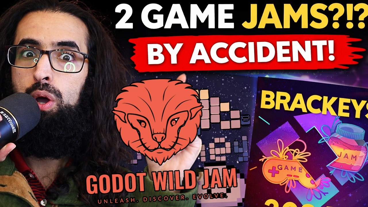 Two Game Jams. One Game. Zero Sleep. (Godot Devlog)