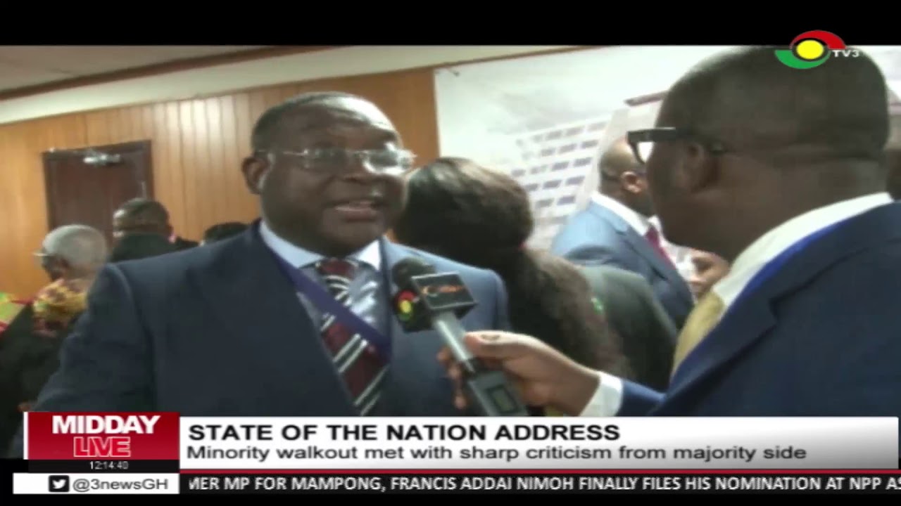 Minority walkout met with sharp criticism from majority side