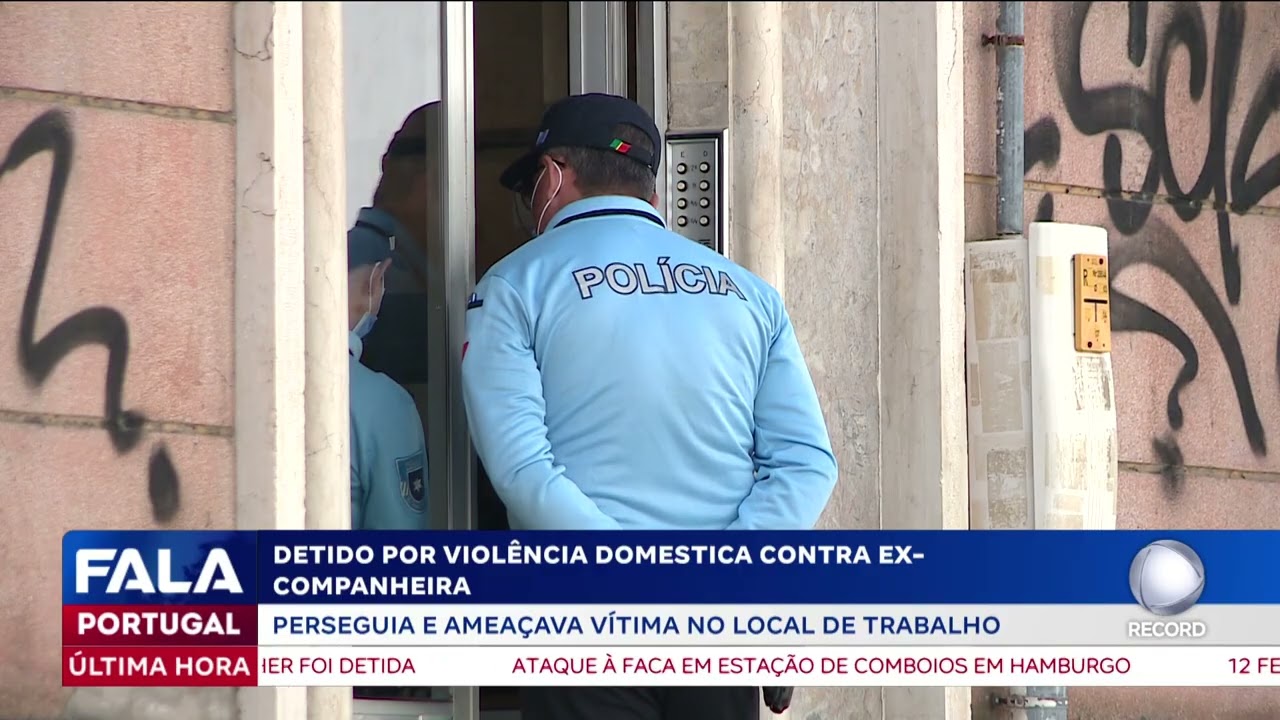 Detido por violência doméstica contra a ex-companheira