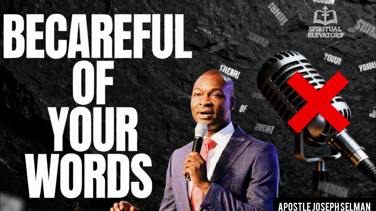 IF ONLY YOU CAN CONTROL YOUR TONGUE!BECAREFUL OF YOUR WORDS BY APOSTLE JOSHUA SELMAN @KoinoniaGlobal
