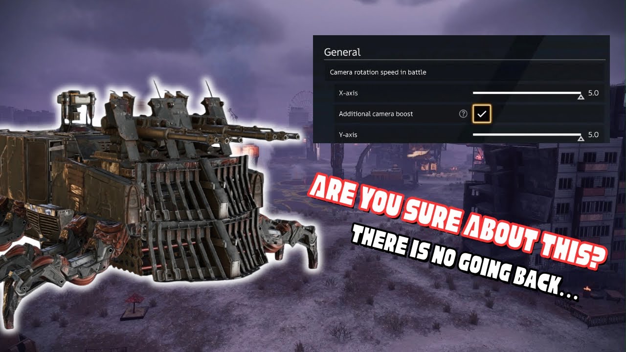 Playing Crossout with the HIGHEST Sensitivity Possible…