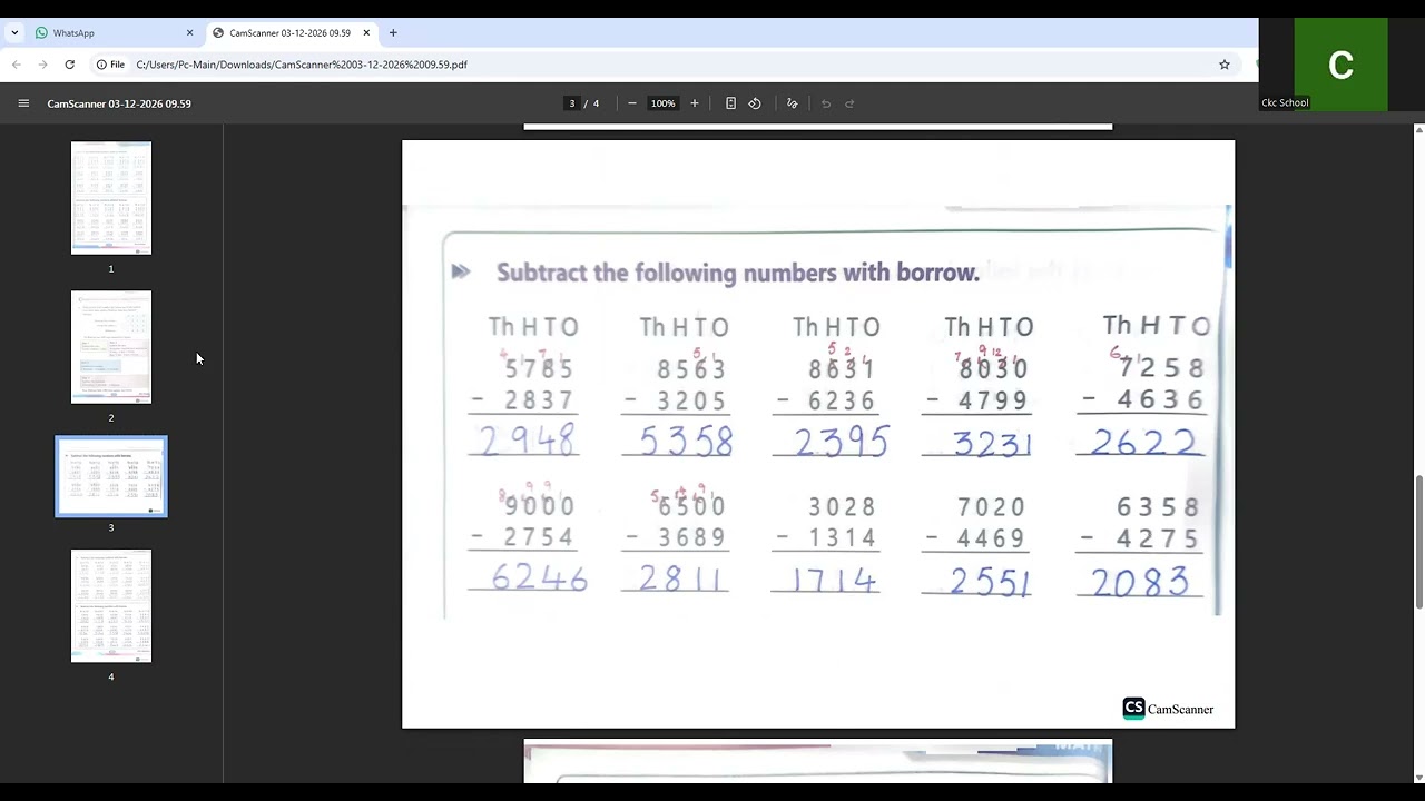 Class 3 Maths 3 Lecture 2