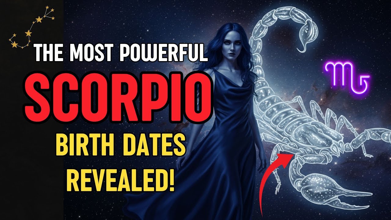 Ranking the Strongest Scorpio Birthdays – Are You One of Them?