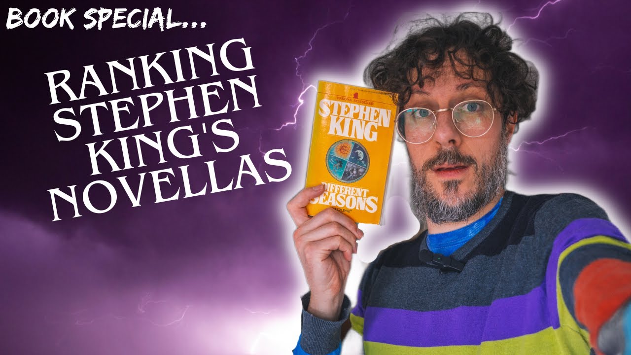 Stephen King's novellas *ranked* a SPOILER-FREE countdown of all his short novels