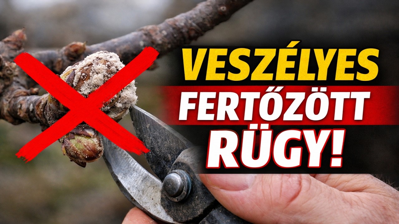 A KERTED HALÁLOS ELLENSÉGE: Így mentsd meg a fáidat a fertőzött rügyektől, mielőtt túl késő!