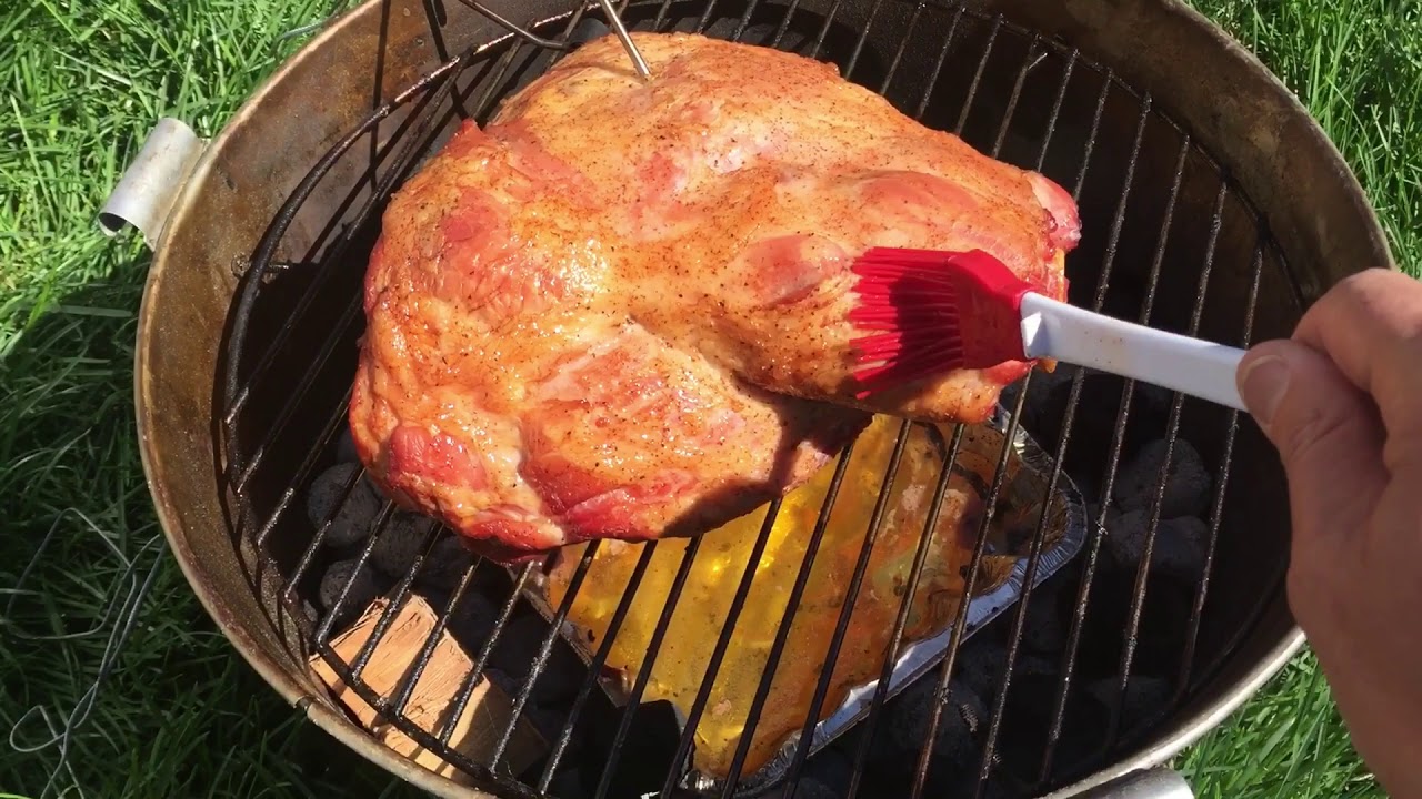Smoked Pork Shoulder on the Old Smokey