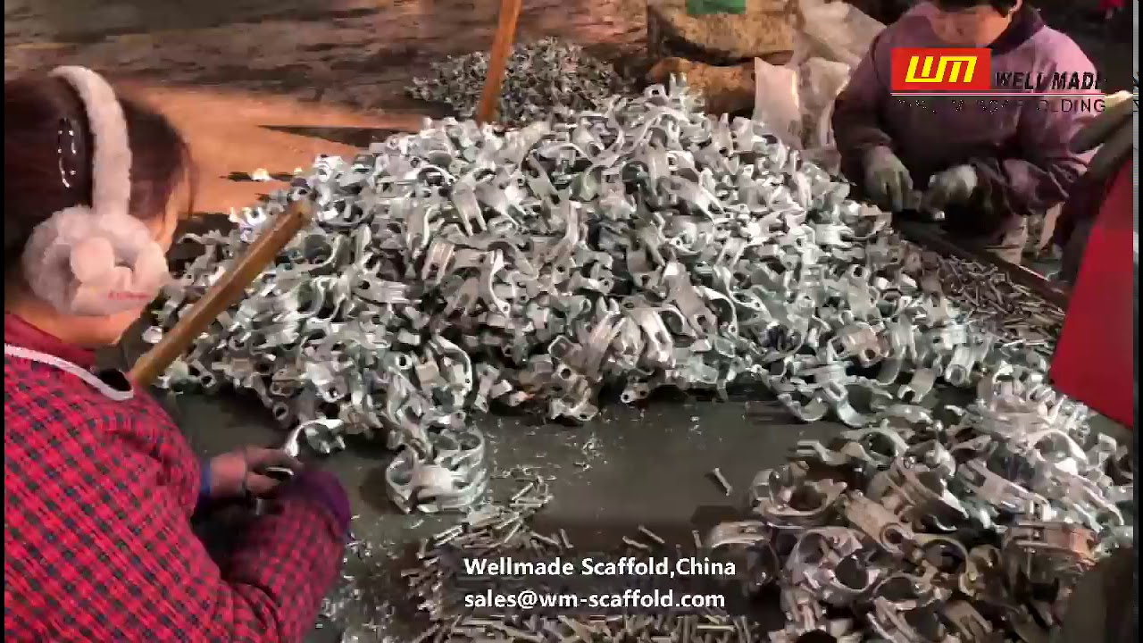Drop forged scaffolding coupler manufacturing- Wellmade China