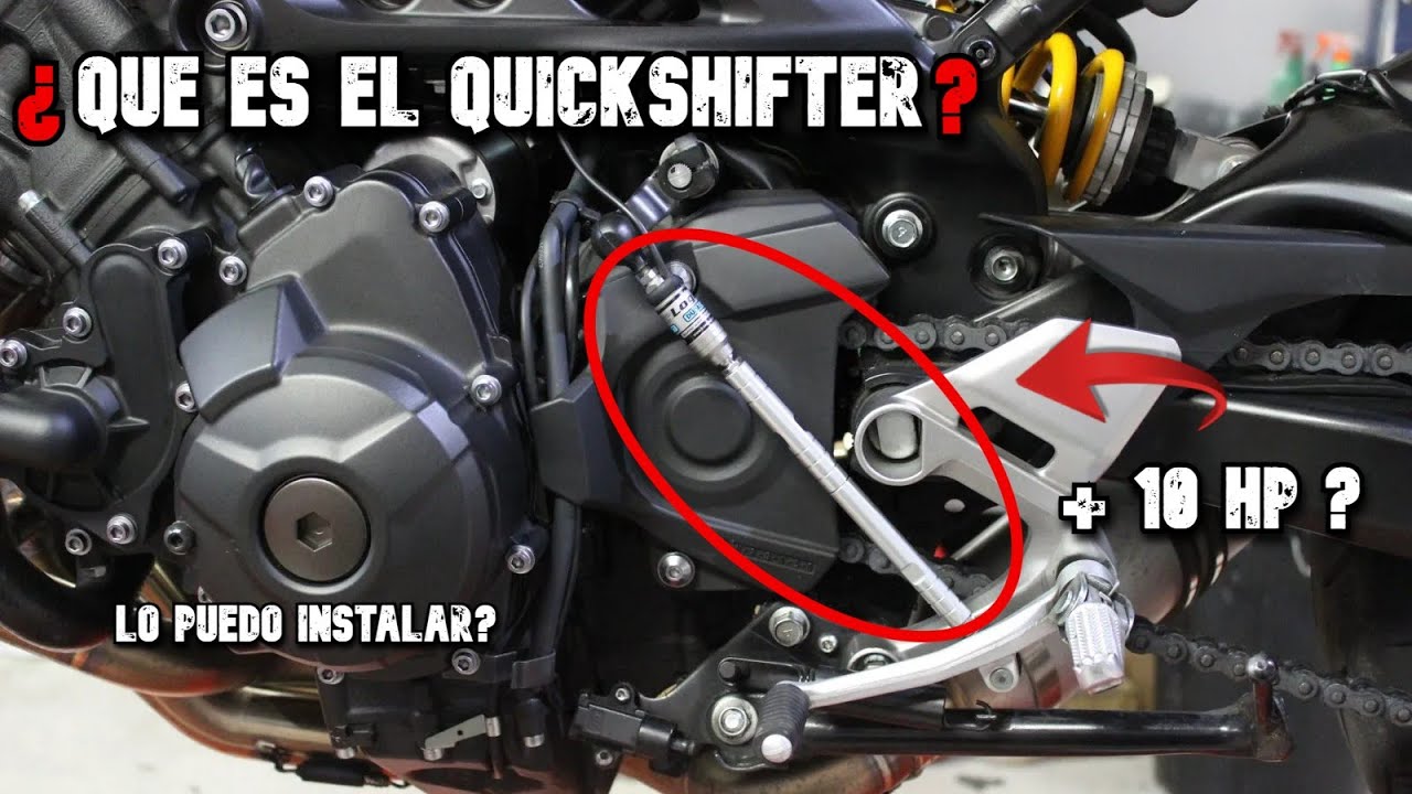 ¿Qué es el Quickshifter? ¿Lo puedo instalar en mi moto? | + velocidad?
