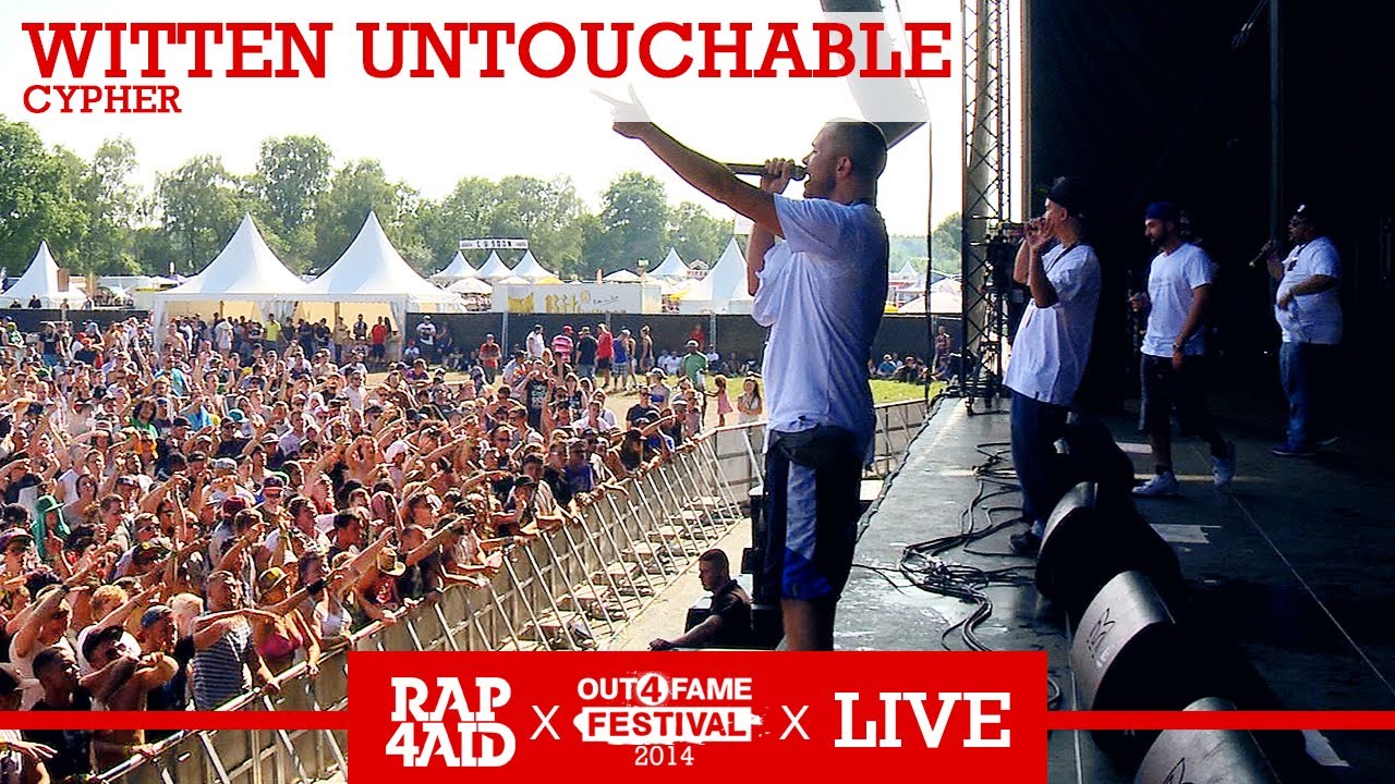 WITTEN UNTOUCHABLE - CYPHER - LIVE at the Out4Fame Festival 2014 - RAP4AID