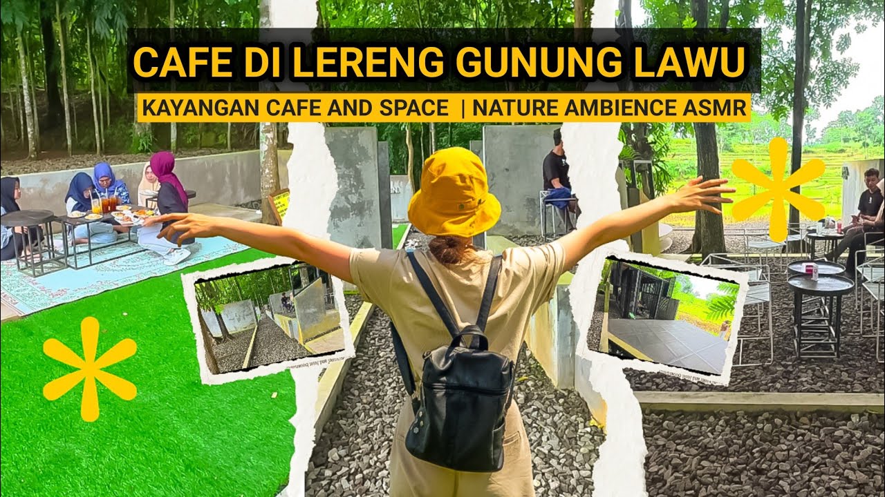 Hidden Cafe di Lereng Gunung Lawu | Suara Alam & Langkah Kaki | ASMR