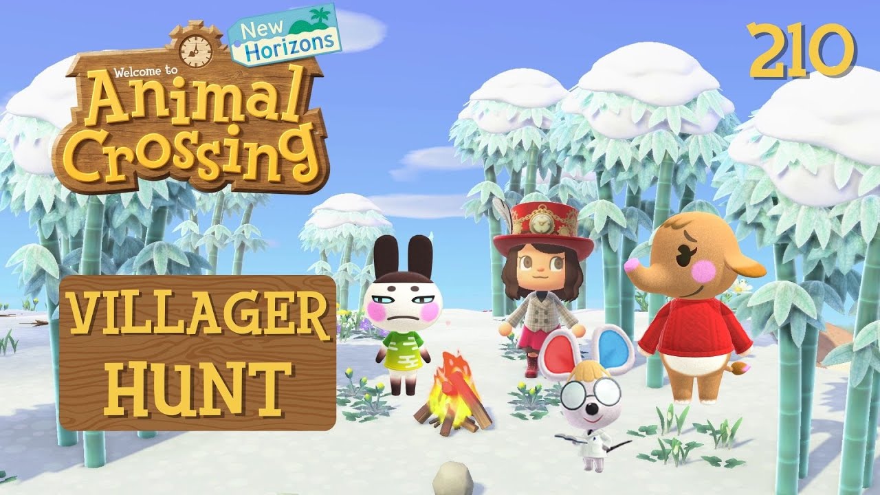 VILLAGER HUNTING WITH 35+ NMT | Animal Crossing: New Horizons Gameplay - 210