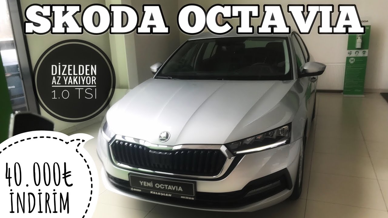 Dizelden Az Yakan Skoda Octavia 1.0 e-TSI | 40.000₺ İndirimli