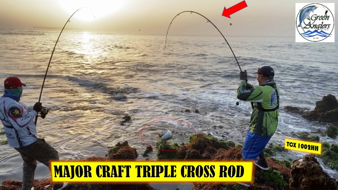 Major Craft Triple Cross Rod Lifting Power | Rod Review | Fishing Off the Rocks...