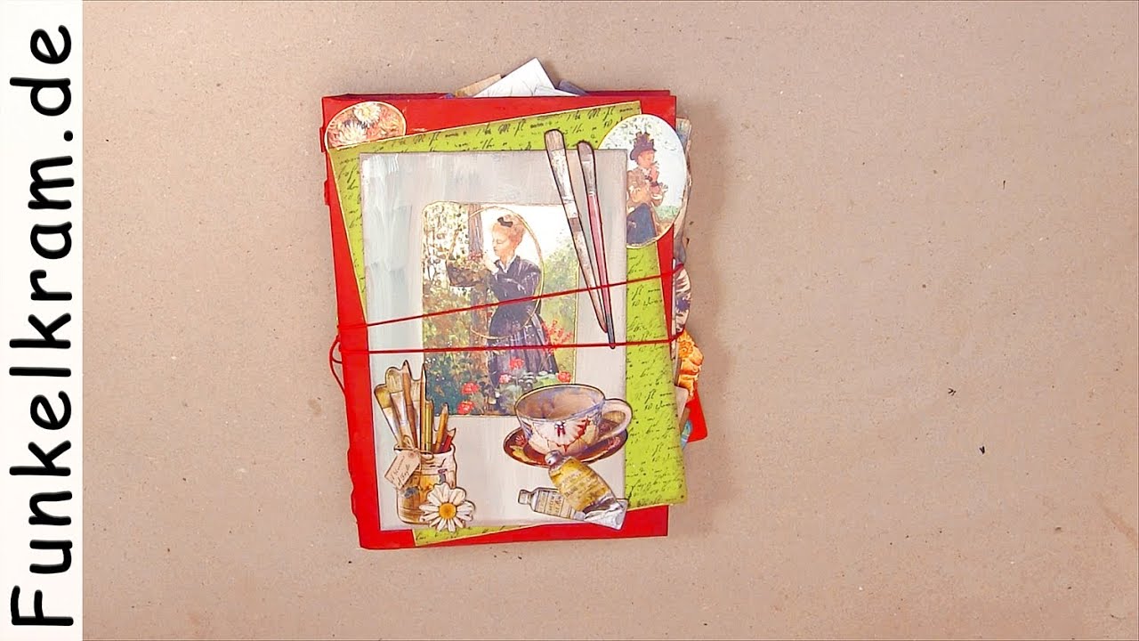 JunkJournal  Alte Meister (Art Journal) Flipthrough