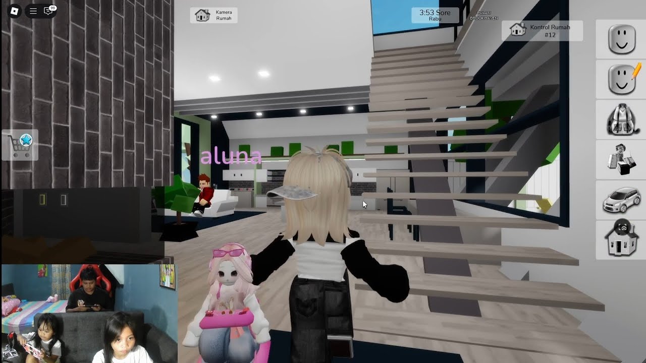 Drama Roblox Papa Sudah Tidak Sayang Melody & Aluna 😭