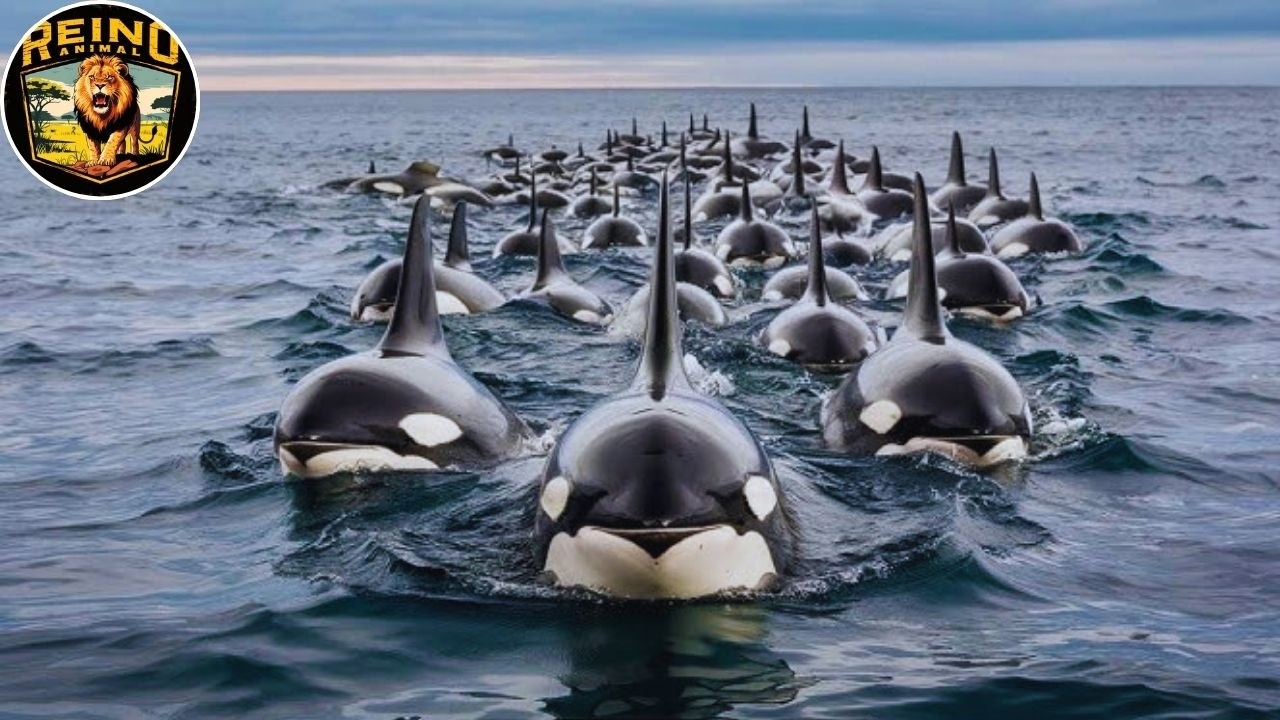 El Misterio de las Orcas: El Enfrentamiento Fatal de los Depredadores #animalessalvajes|Reino Animal