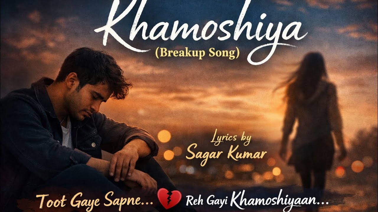 Khamoshiyan – Heart Touching Breakup Song 💔#SadSong  #HeartTouchingSong #HindiSadSong 