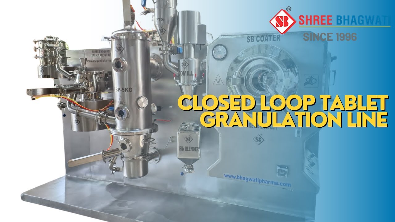 Advanced Closed Loop Granulation Line by Shree Bhagwati Machtech