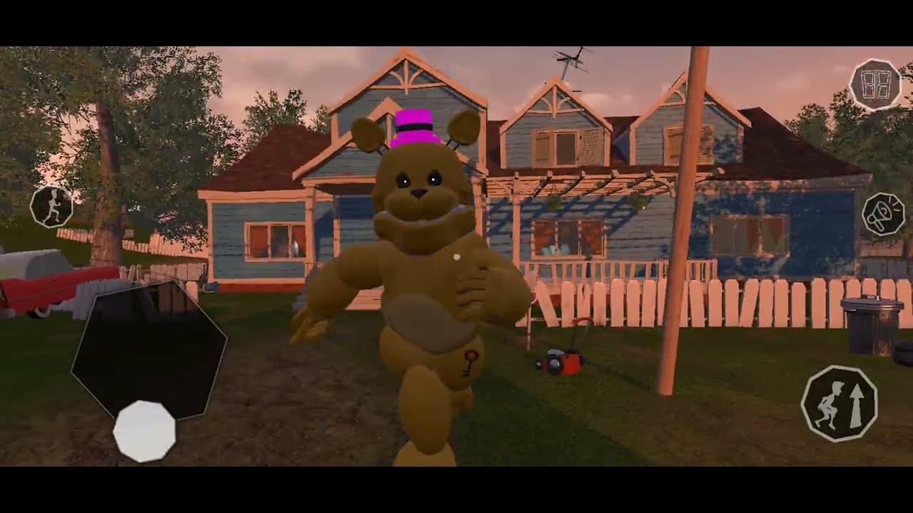 HELLO FREDBEAR NEIGHBOR - HELLO NEIGHBOR ALPHA 2 ANDROID 