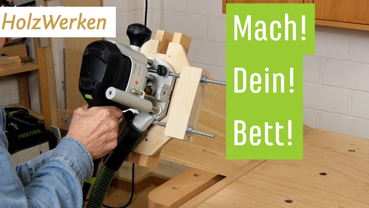 Ein Bett bauen - aber richtig!