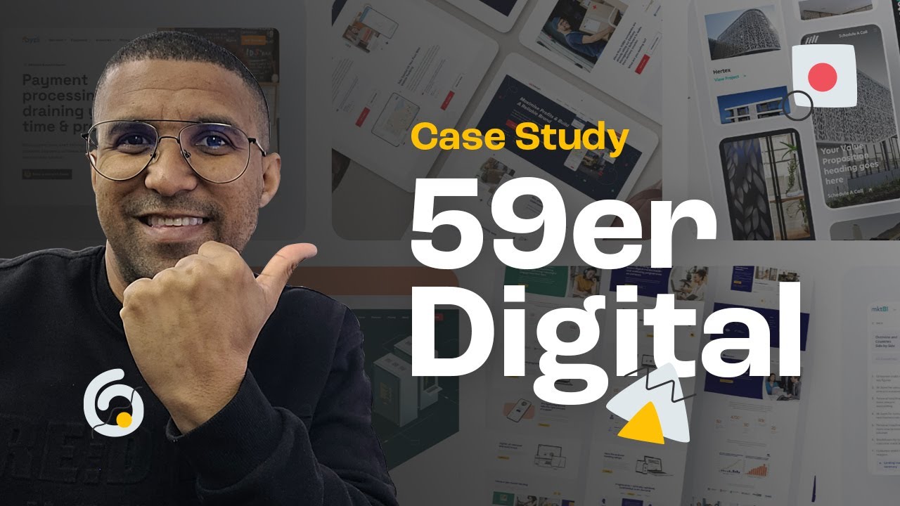 How we designed and developed 59er Digital's website