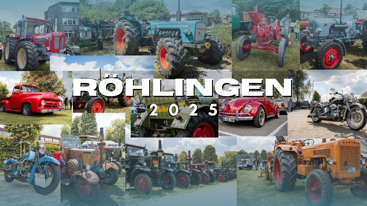 Oldtimertreffen Röhlingen 2025 | 4K |