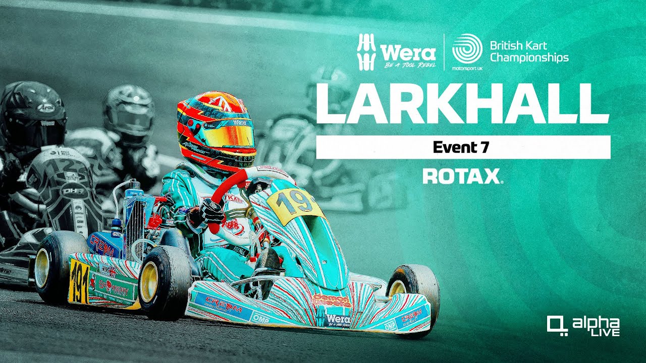 Larkhall | Rotax | Event 7 | 2023 Wera Tools British Kart Championships