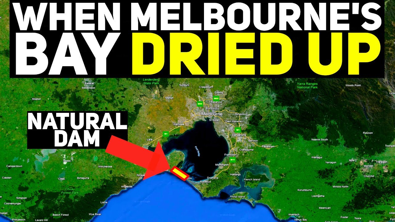 When Melbourne's Port Phillip Bay Dried Up