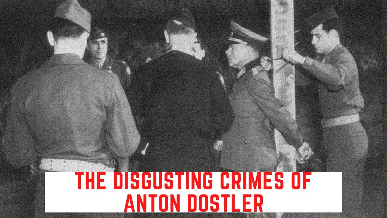 The DISGUSTING Crimes Of Anton Dostler - The German General In Italy