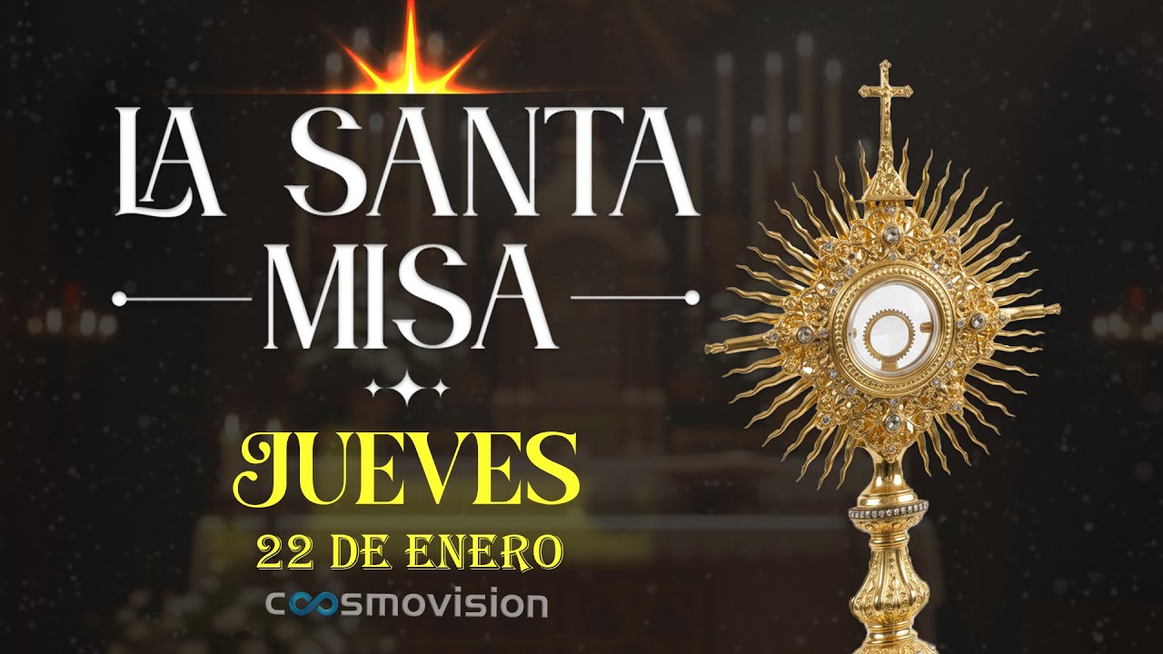 MISA DE HOY, Jueves 22 de Enero 2026 ✝️ | #misa diaria Cosmovisión