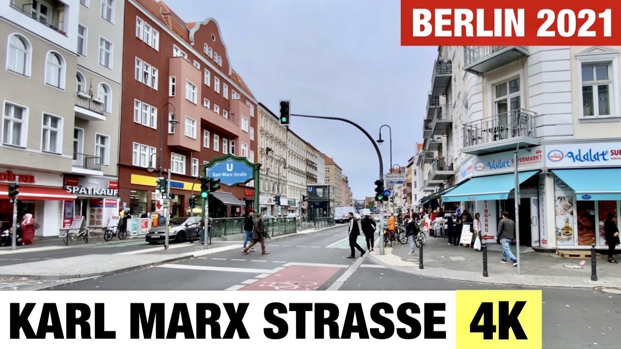 BERLIN, GERMANY 🇩🇪 [4K] Neukölln — Karl Marx Strasse