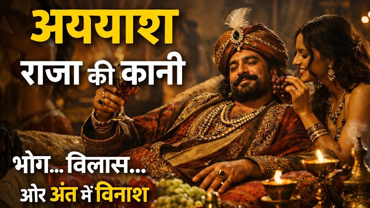 अय्याश राजा और उसके पतन की डरावनी कहानी | Dark Fantasy Hindi |  Ayyash Raja ki ayyashi #kahani #ai