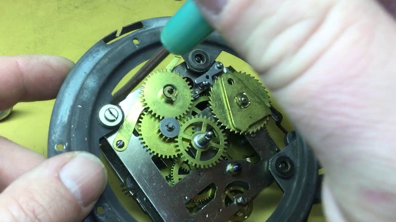Westclox Big Ben Style 4 Chime Alarm Rebuild Part 1