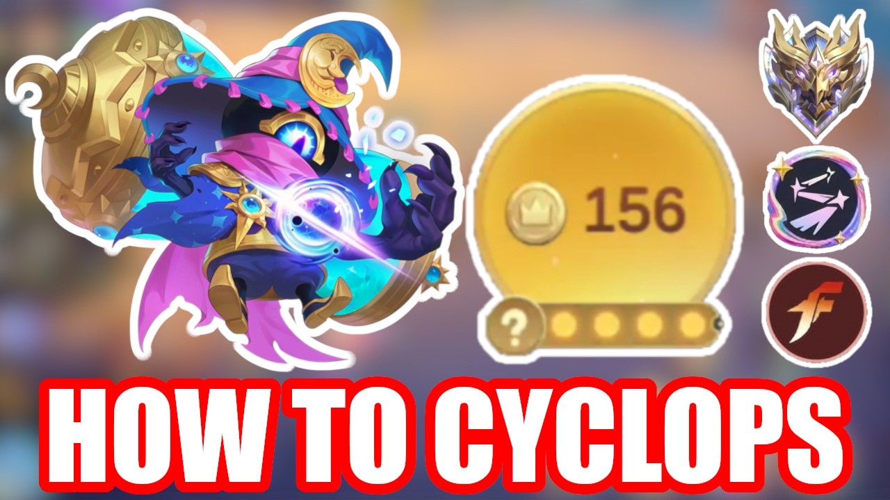 THIS IS HOW TO RANK UP WITH CYCLOPS ! Tutorial Gameplay KOF Luminexus Top Global Magic Chess Go Go