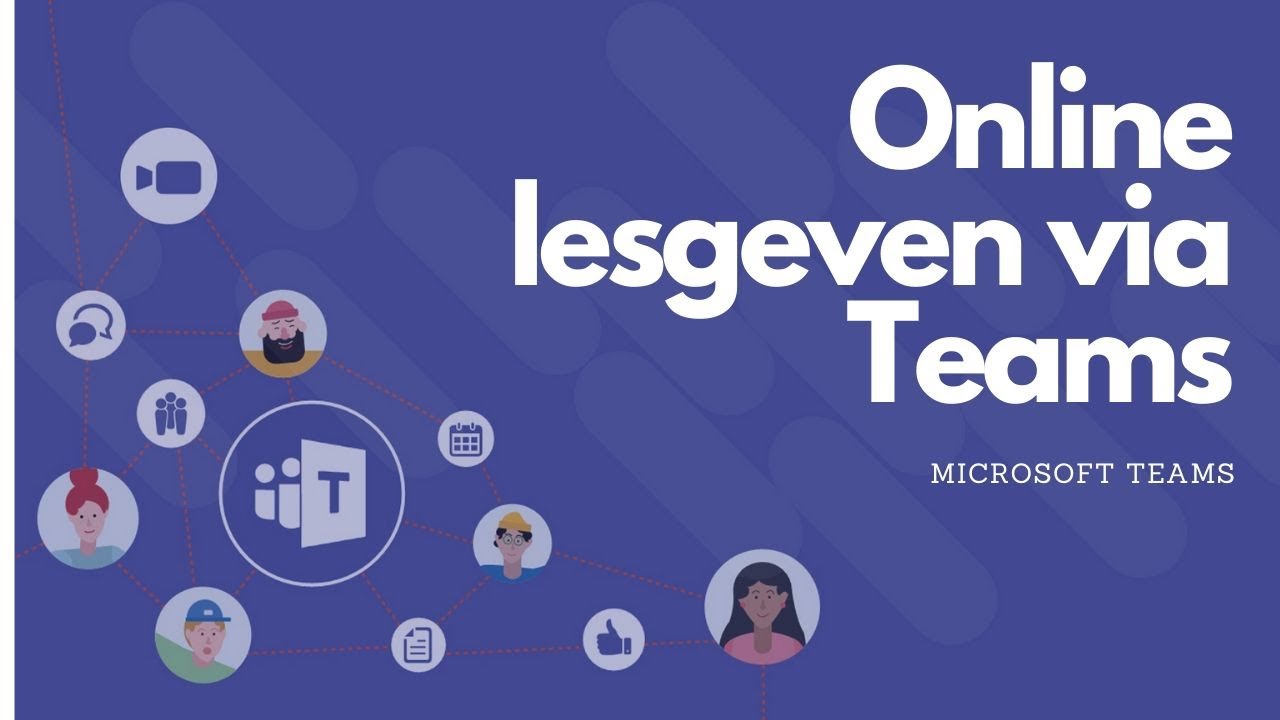 Online lesgeven via Microsoft Teams