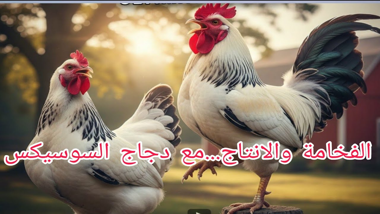 الفخامة والانتاج ...... مع دجاج السوسيكس ارميني الانتاج والتاقلم