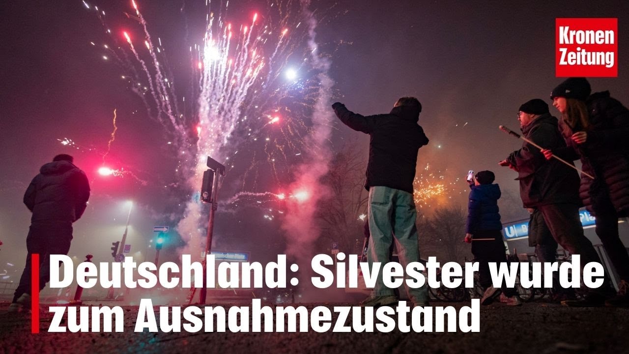 Deutschland: Silvester wurde zum Ausnahmezustand I krone.tv NEWS