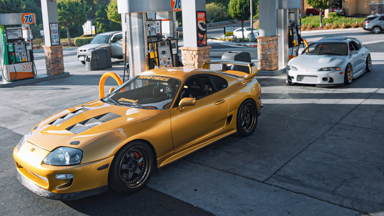Mitsubishi Eclipse GSX vs Toyota Supra Turbo